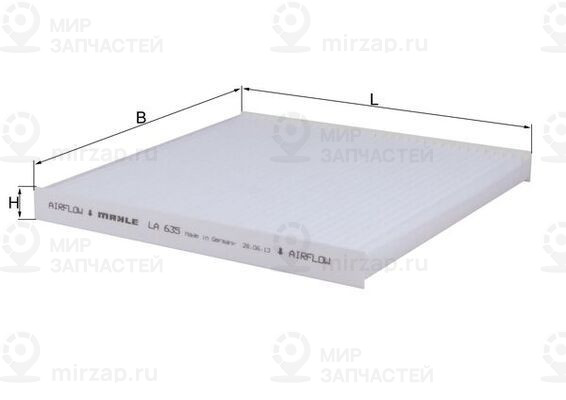 Запчасть MAHLE LA635