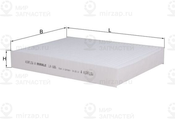 Запчасть MAHLE LA686