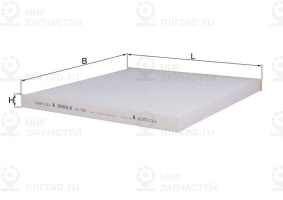 Запчасть MAHLE LA931