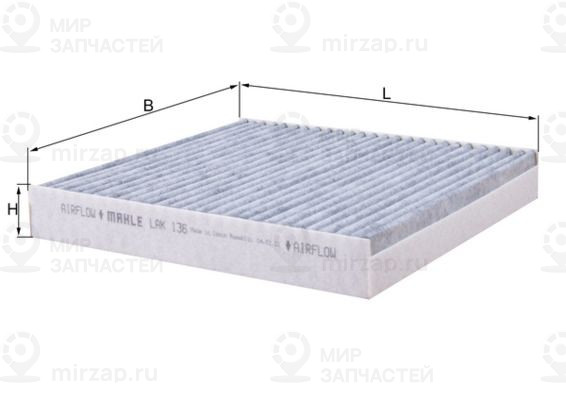 Запчасть MAHLE LAK136