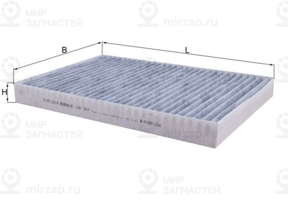 Фильтр, воздух во внутренном пространстве MAHLE LAK247