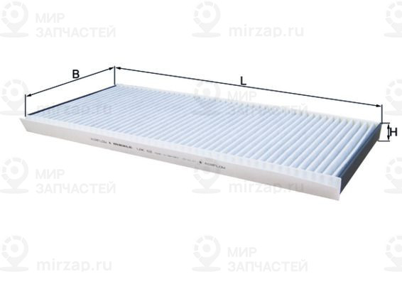 Фильтр, воздух во внутренном пространстве MAHLE LAK62