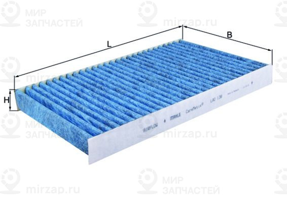Фильтр, воздух во внутренном пространстве MAHLE LAO138