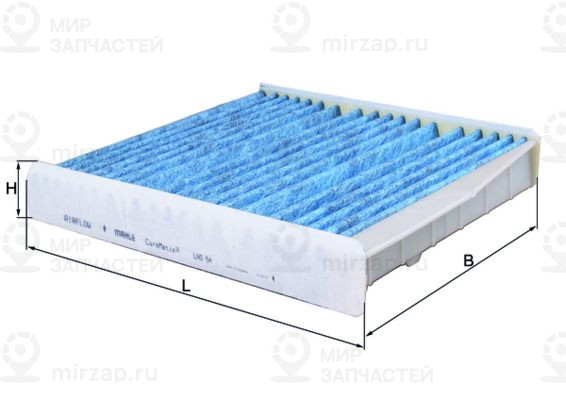 Фильтр, воздух во внутренном пространстве MAHLE LAO54