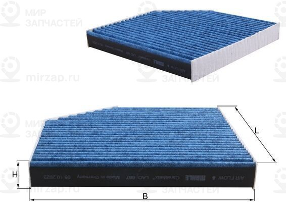 Запчасть MAHLE LAO667