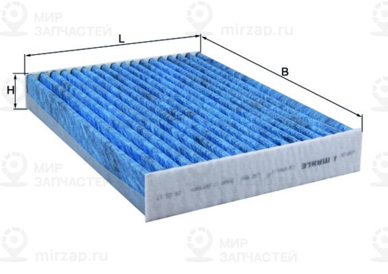 Фильтр, воздух во внутренном пространстве MAHLE LAO891
