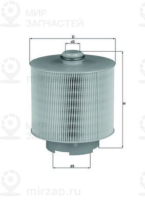 Запчасть MAHLE LX10061D