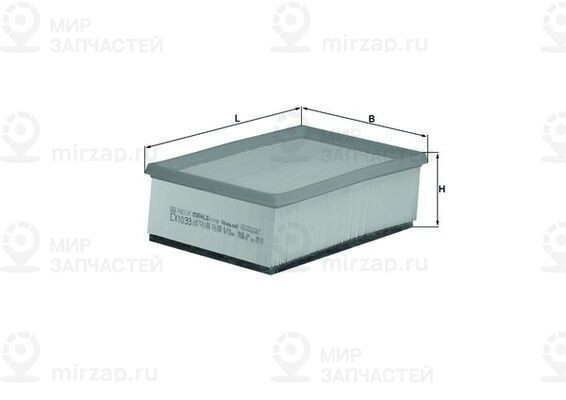 Запчасть MAHLE LX1033