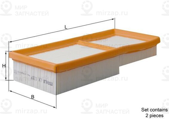 Запчасть MAHLE LX1137S