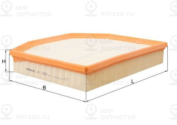 Запчасть MAHLE LX1250