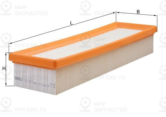 Запчасть MAHLE LX1451