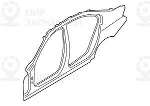 Запчасть BMW 41217298012