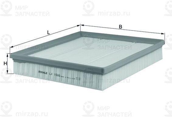 Воздушный фильтр MAHLE LX1586