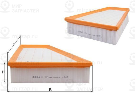 Запчасть MAHLE LX1885