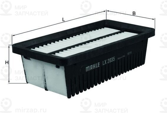 Запчасть MAHLE LX2035