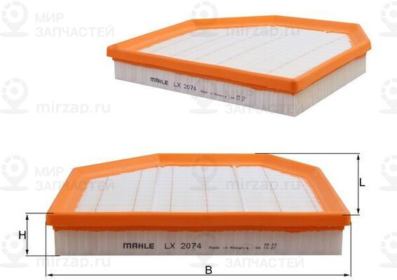 Запчасть MAHLE LX2074
