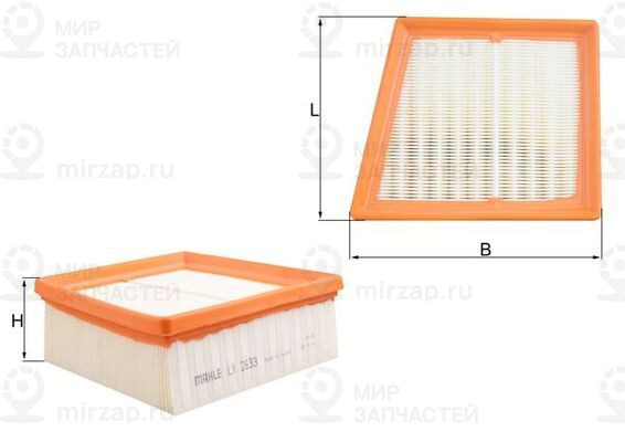 Запчасть MAHLE LX2633