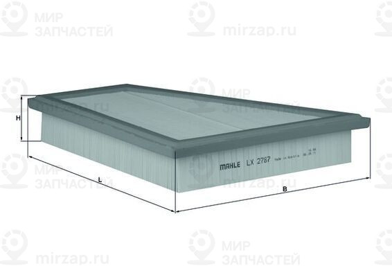 Запчасть MAHLE LX2787