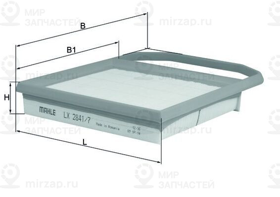Запчасть MAHLE LX28417