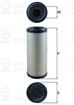 Запчасть MAHLE LX2958