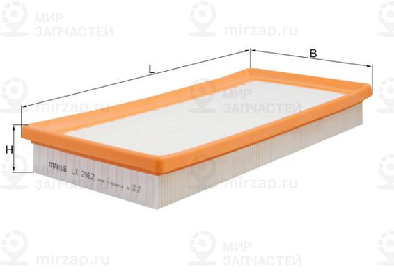 Запчасть MAHLE LX2962