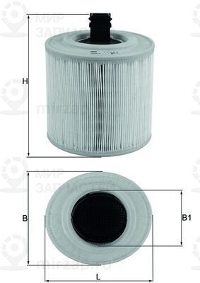 Воздушный фильтр MAHLE LX301514