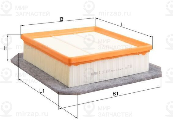 Запчасть MAHLE LX3061