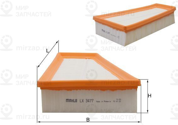 Запчасть MAHLE LX3477