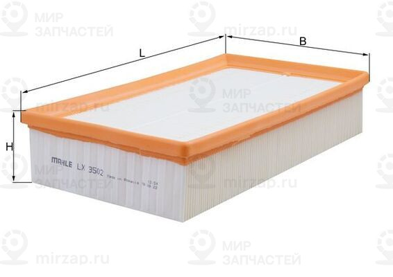 Запчасть MAHLE LX3502