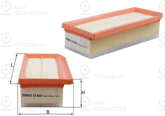 Запчасть MAHLE LX3542