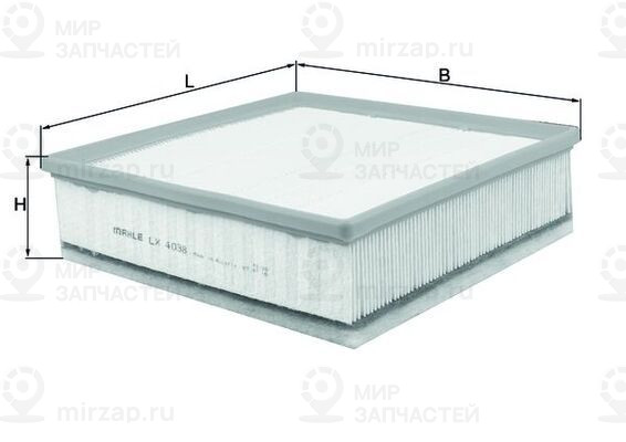 Запчасть MAHLE LX4038