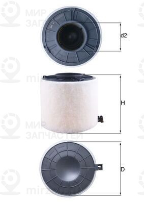 Запчасть MAHLE LX4407