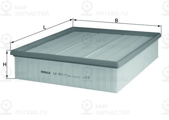 Воздушный фильтр MAHLE LX5111