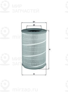 Запчасть MAHLE LX6041