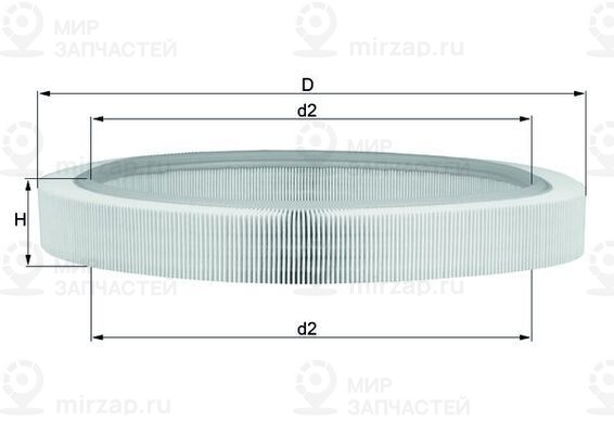 Запчасть MAHLE LX61