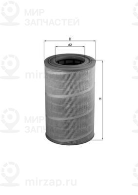 Воздушный фильтр MAHLE LX612