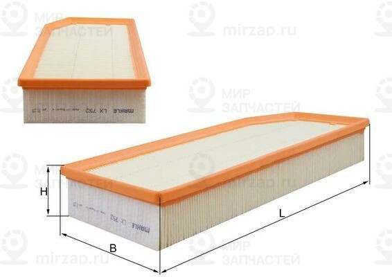 Запчасть MAHLE LX752