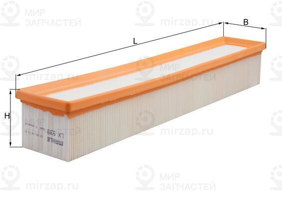 Запчасть MAHLE LX939