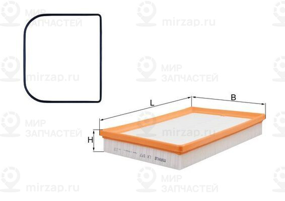 Запчасть MAHLE LX977D
