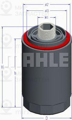 Запчасть MAHLE OC1022