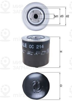 Запчасть MAHLE OC214