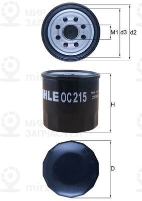 Запчасть MAHLE OC215