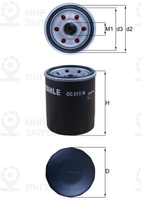 Запчасть MAHLE OC2176