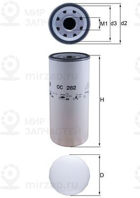 Запчасть MAHLE OC282