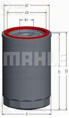 Запчасть MAHLE OC497