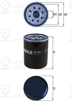 Запчасть MAHLE OC521