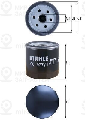 Запчасть MAHLE OC9771