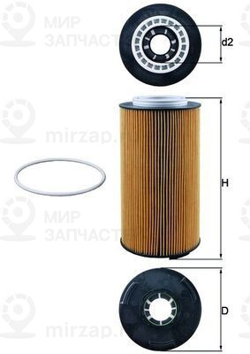 Запчасть MAHLE OX1097D