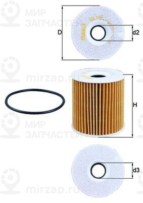 Запчасть MAHLE OX149D