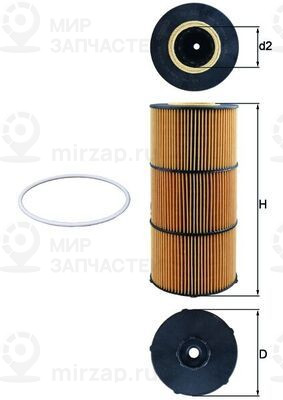 Запчасть MAHLE OX832D